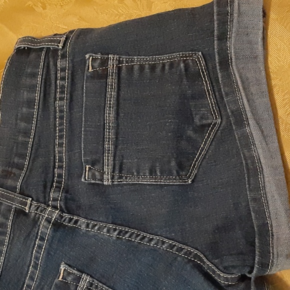 EUNINA JEANS USA BEAUTIFUL SHORT JEANS STRETCH Size S WOMENS Color Blue - Picture 7 of 10